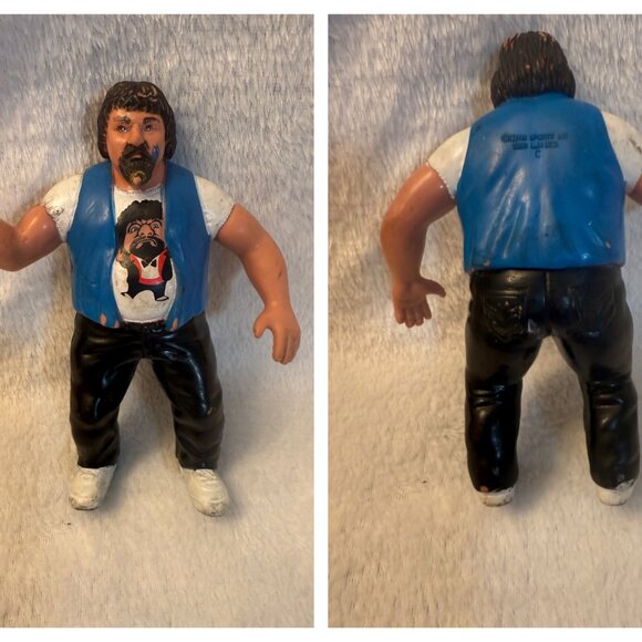 Vintage 1980’s Lot of 8 WWF Wrestling LJN Titan Sports Action Figures - Picture 6 of 11
